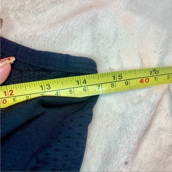 Champion Sports Bra XS/S Extra Small /Small Black Racerback Spandex Workout Bra - Picture 8 of 8